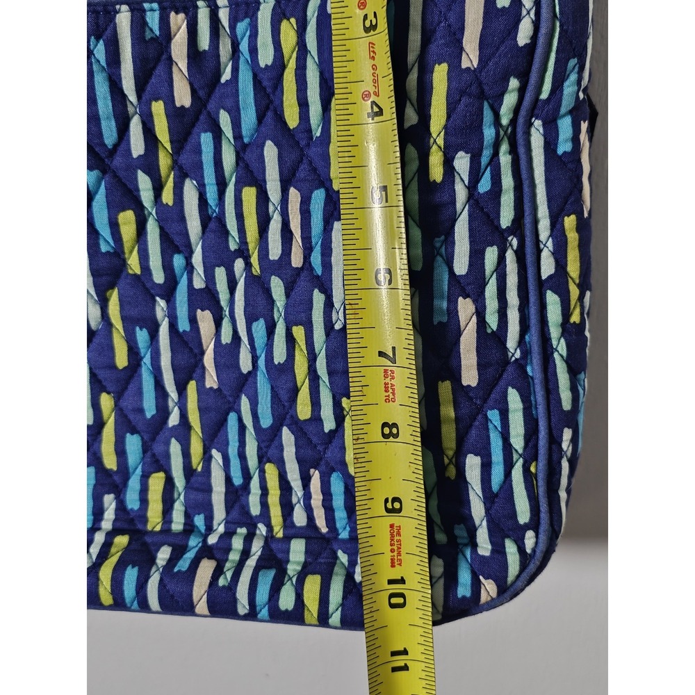 Vera Bradley Crossbody Bag Katalina Showers Print Blue Green - Picture 11 of 12